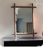 Miroir bambou vintage - Vignette | StyleVintage™ 