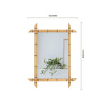 Miroir bambou vintage - Vignette | StyleVintage™ 