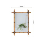 Miroir bambou vintage - Vignette | StyleVintage™ 