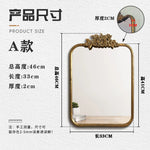 Miroir de maquillage vintage style français - Vignette | StyleVintage™ 