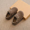 Mocassin antidérapant enfant marron
