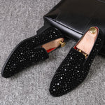 Mocassin homme vintage avec strass - Vignette | StyleVintage™ 