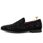 Mocassin homme vintage avec strass - Vignette | StyleVintage™ 