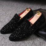 Mocassin homme vintage avec strass - Vignette | StyleVintage™ 