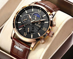 Montre en cuir homme vintage - Vignette | StyleVintage™ 