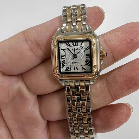 Montre femme vintage style horloge