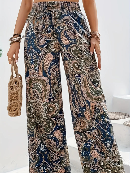 Pantalon femme vintage bohème