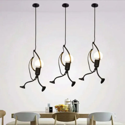 Plafonnier industriel vintage 3