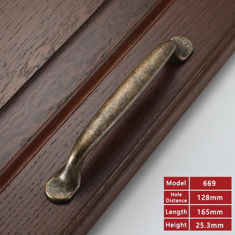 Poignée cuisine vintage porte