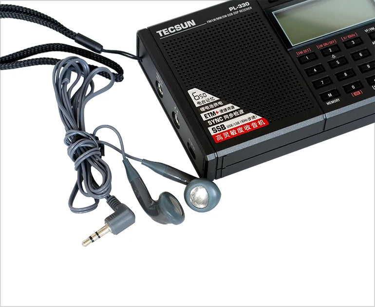 Radio FM vintage écouteur