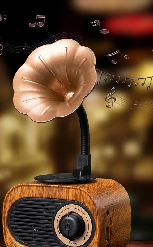 Radio année 40 fond blanc