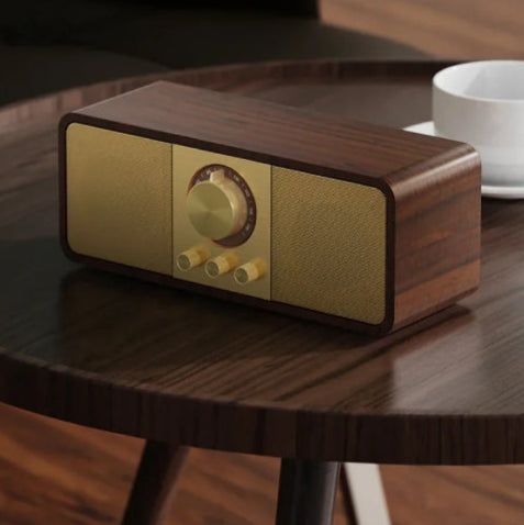 Radio année 50 salon table