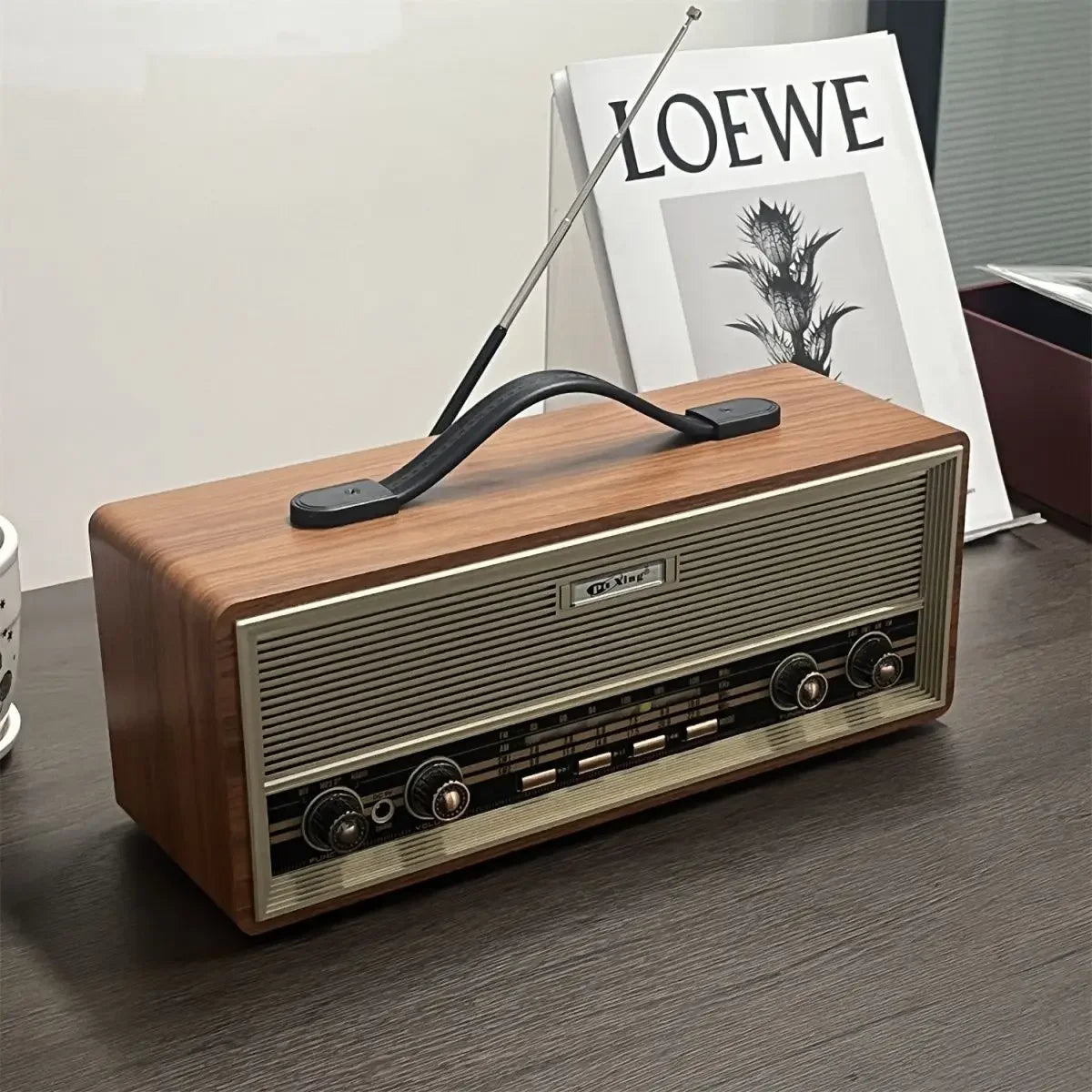 Radio vintage bois