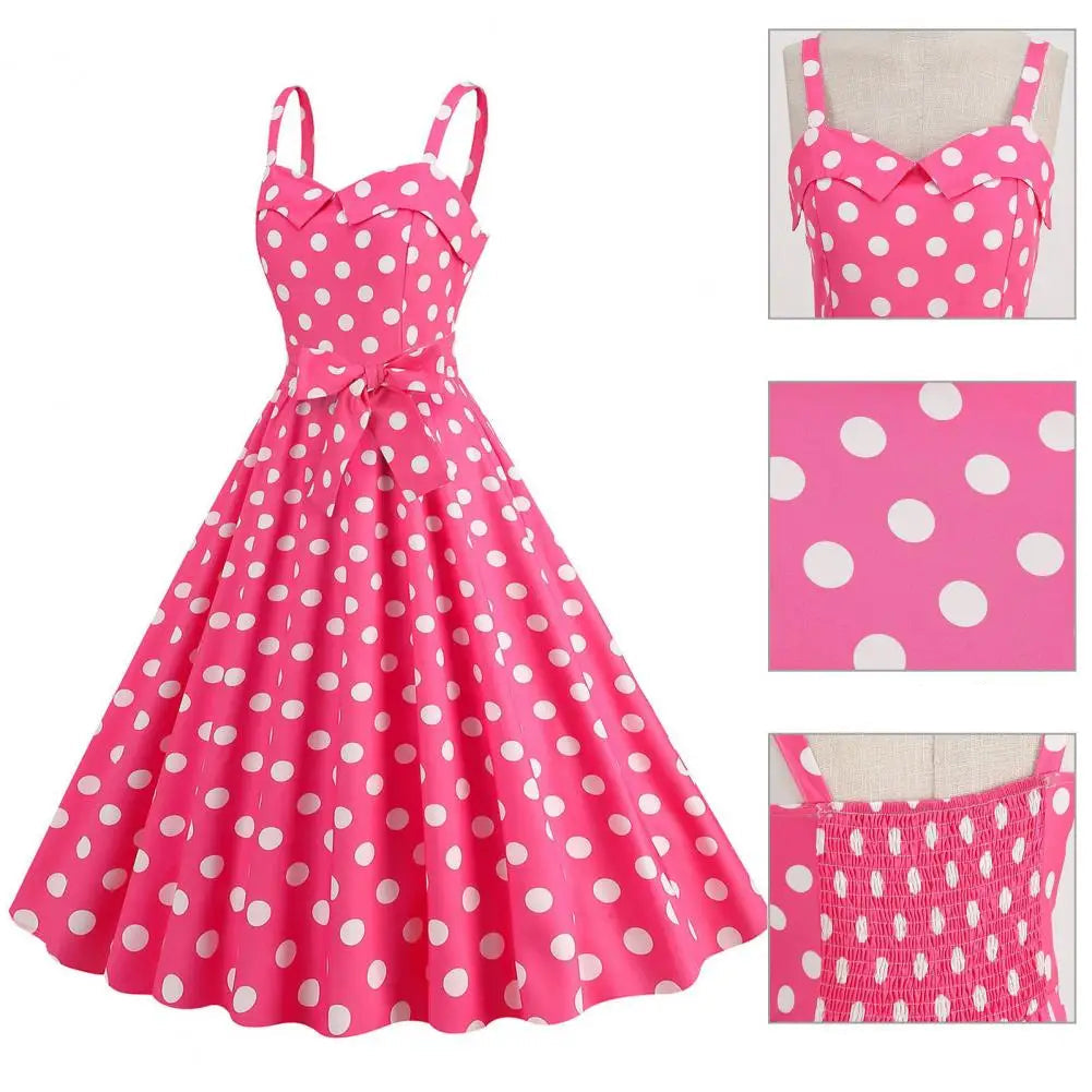 Robe année 50 détail