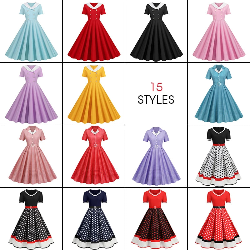 Robe année 50 modèles