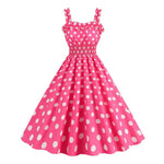 Robe année 50 pink - Vignette | StyleVintage™ 
