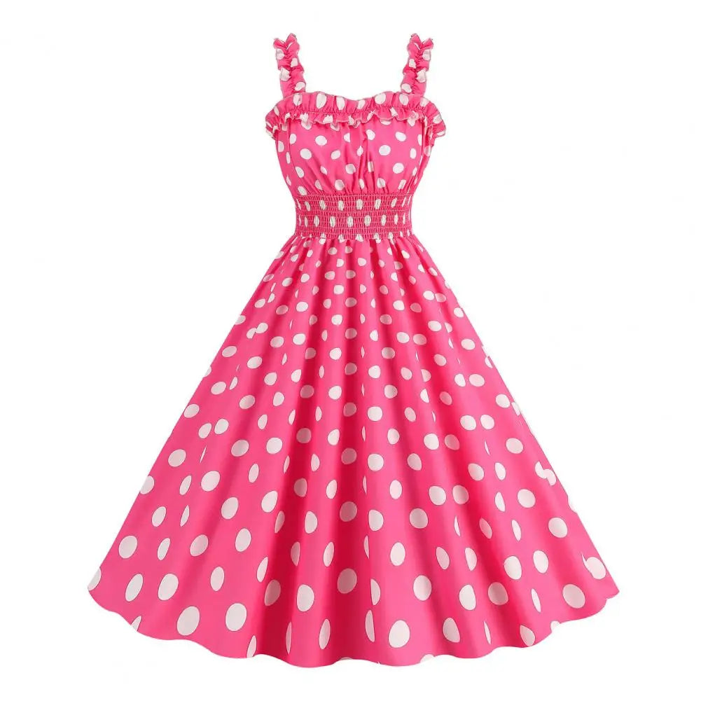 Robe année 50 détail
