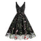 Robe corset vintage noir
