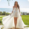 Robe de mariée courte vintage