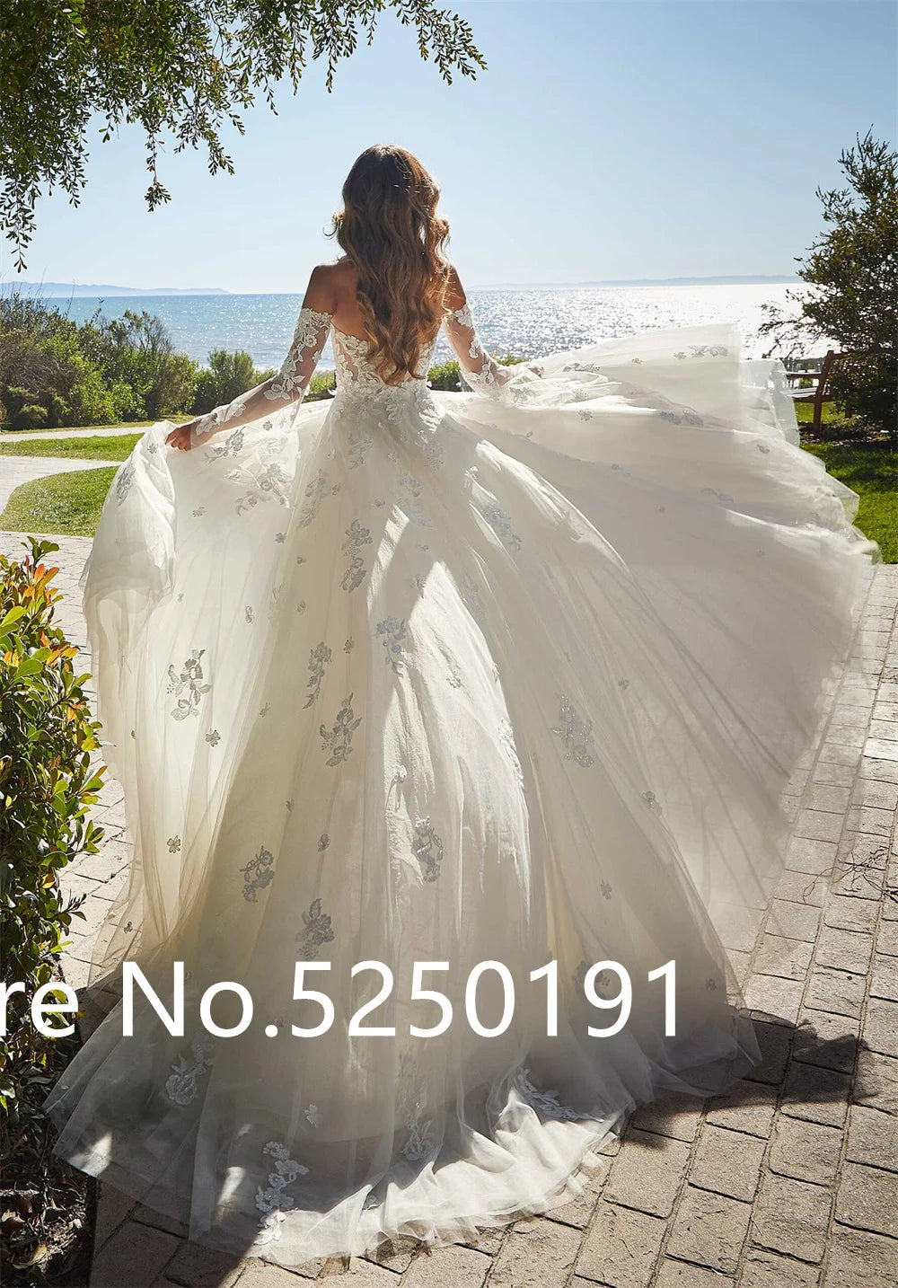 Robe de mariée courte vintage arrière