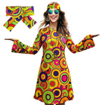 Robe de soirée hippie vintage - Vignette | StyleVintage™ 