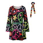 Robe de soirée hippie vintage - Vignette | StyleVintage™ 