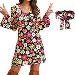 Robe hippie courte vintage - Vignette | StyleVintage™ 