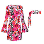Robe hippie courte vintage - Vignette | StyleVintage™ 