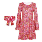 Robe hippie courte vintage - Vignette | StyleVintage™ 