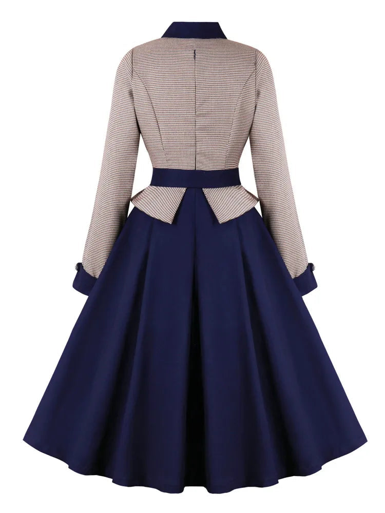 Robe vintage 50's arrière