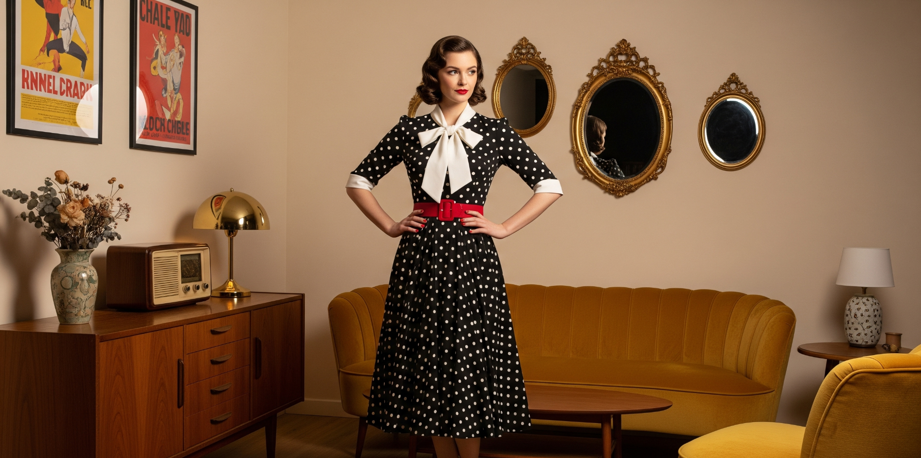 robe rétro