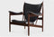 Chaise industrielle vintage