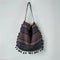 Sac bandoulière vintage fond blanc