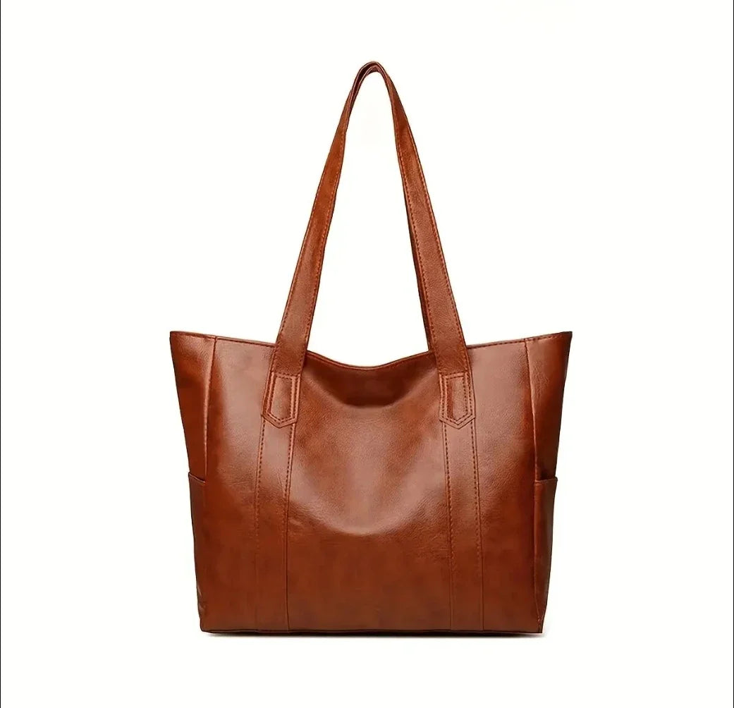 Sac cuir vintage marron