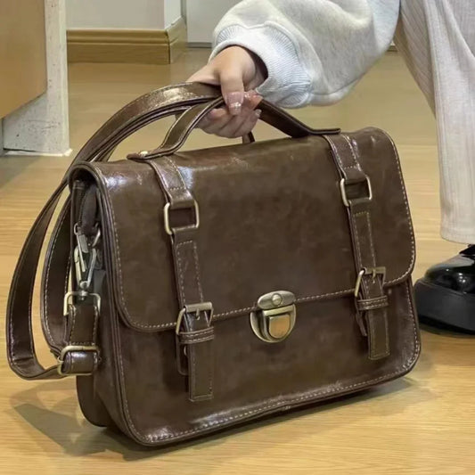 Sac de cours vintage