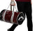 Sac de sport vintage bordeau