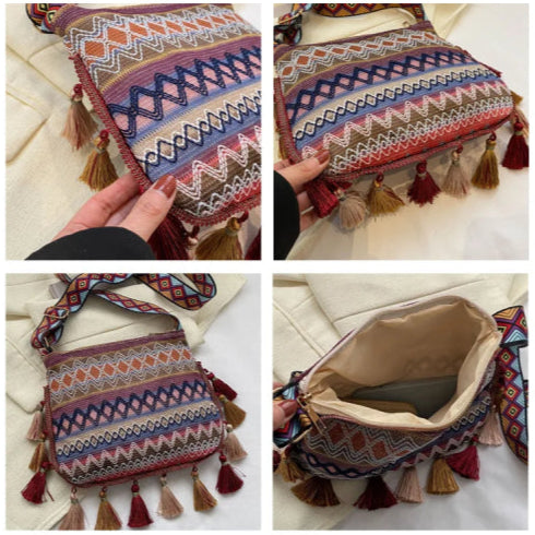 Sac à main vintage année 70 main