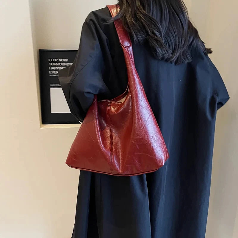 Sac vintage femme rouge