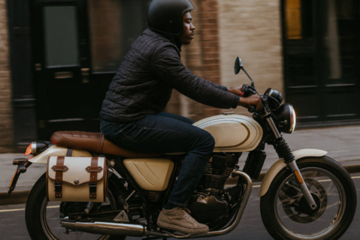 Sacoche moto rue