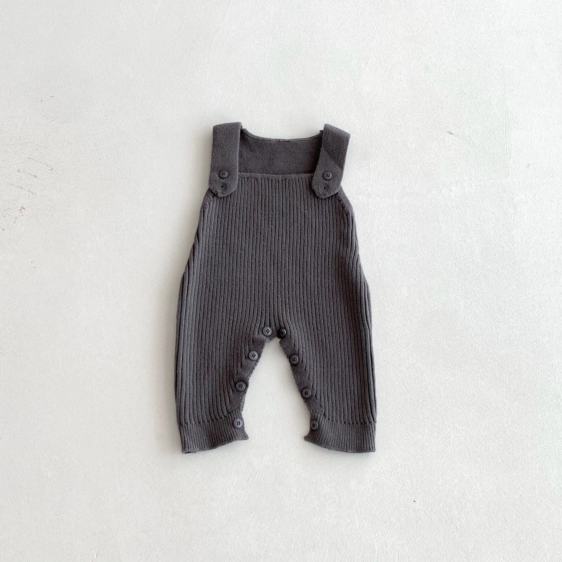 Salopette enfant vintage  gris