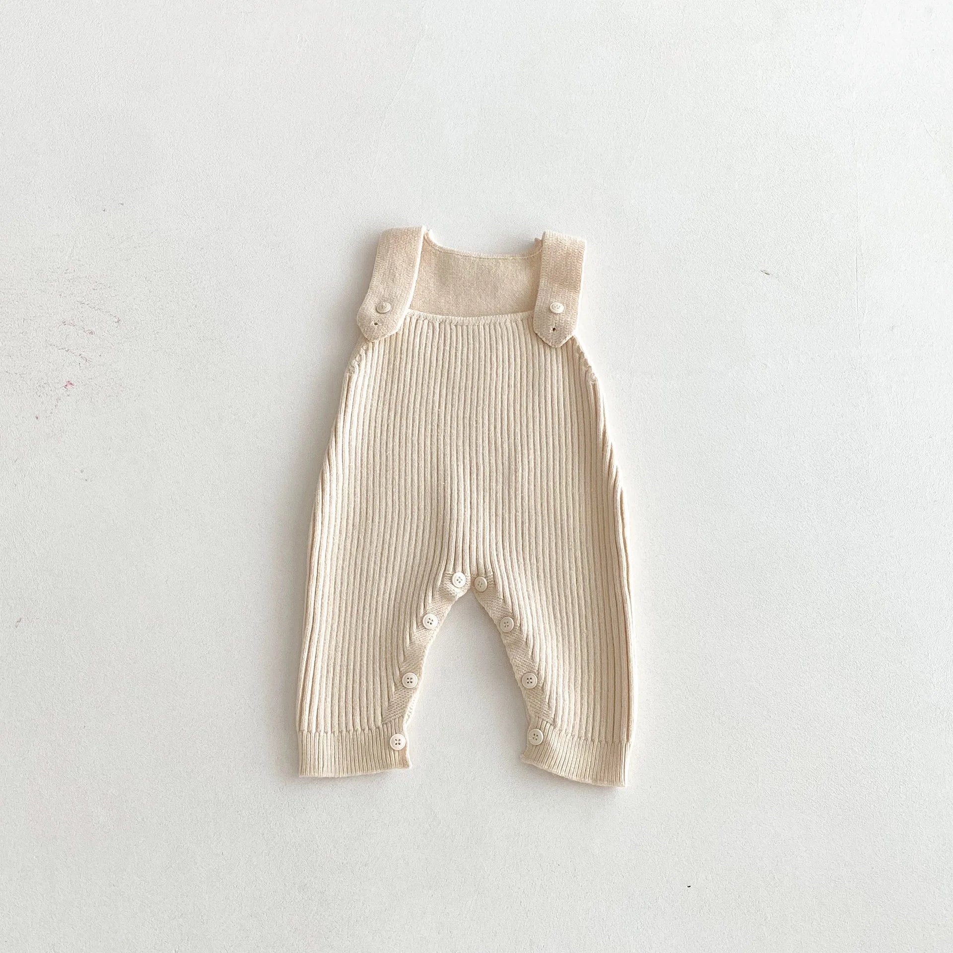 Salopette enfant vintage ivoire