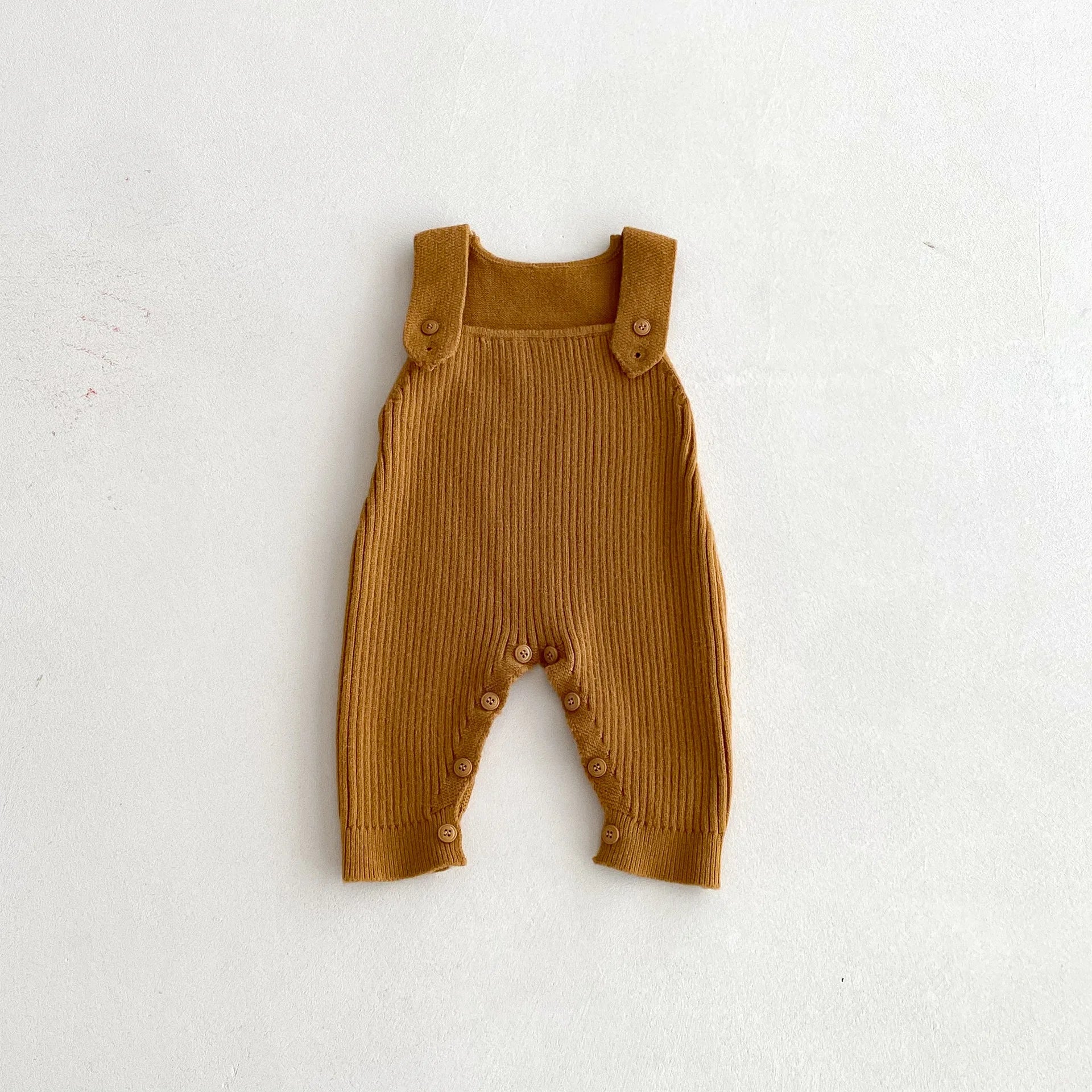 Salopette enfant vintage jaune
