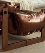 Sofa en cuir de luxe vintage - Vignette | StyleVintage™ 