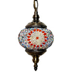Suspendu lampe mosaïque style orientale vintage - Vignette | StyleVintage™ 