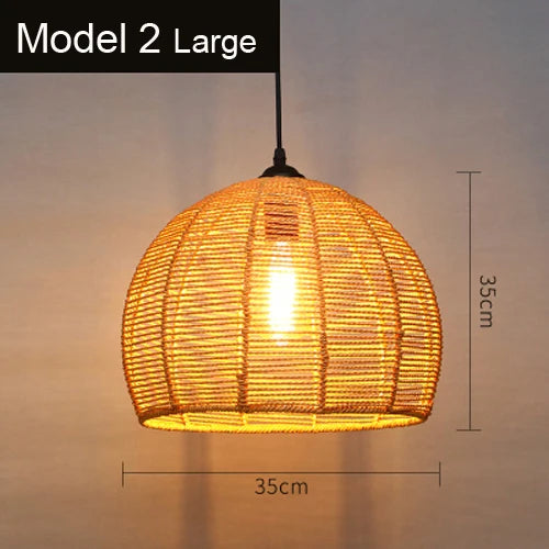 Suspension corde vintage année 70