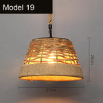 Suspension corde vintage - Vignette | StyleVintage™ 