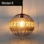 Suspension corde vintage - Vignette | StyleVintage™ 