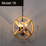 Suspension corde vintage - Vignette | StyleVintage™ 