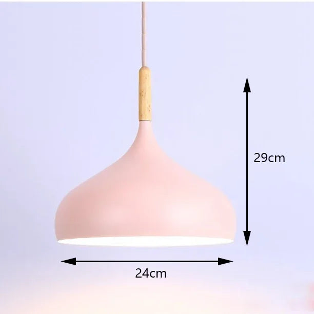 Suspension cuisine vintage rose