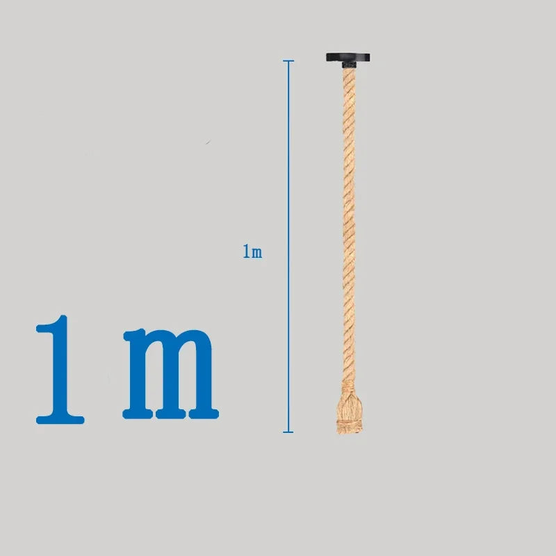 Suspension industrielle vintage 1m